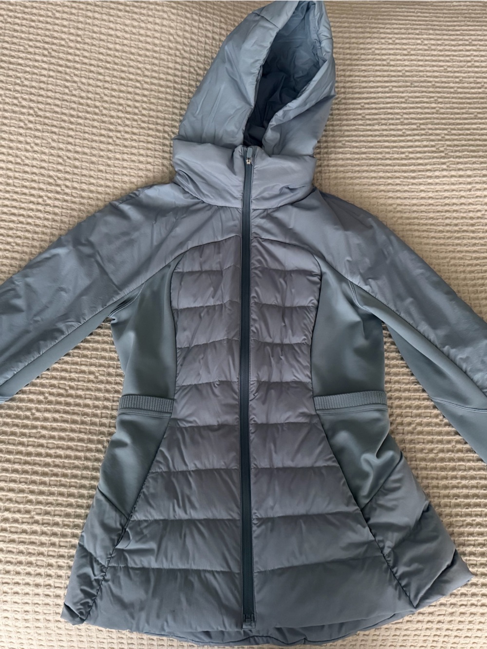 Lululemon Blue Down for it All Running Jacket